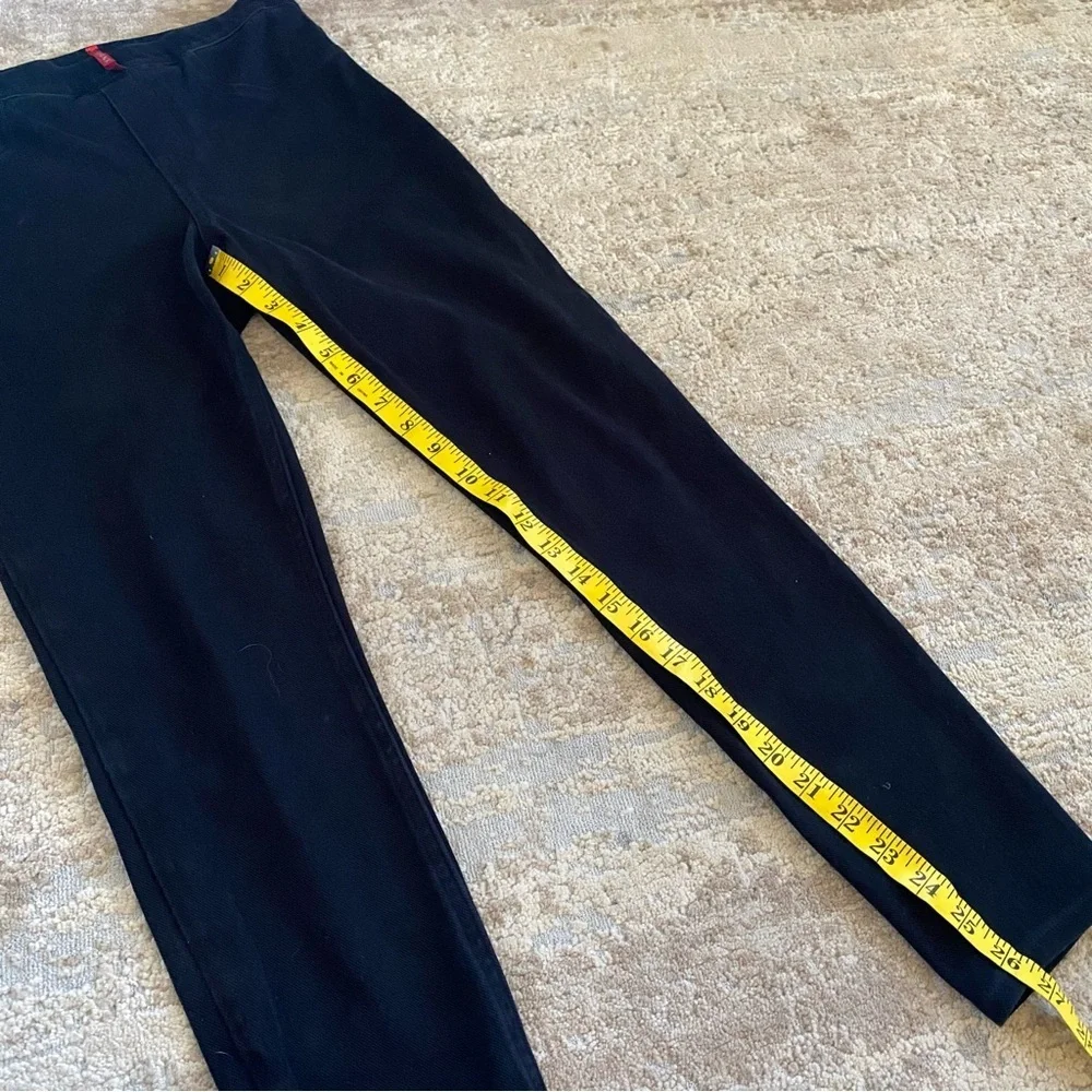 Spanx Jean-ish Black Jeans Skinny High Rise Jeggings Compression Shaping: Medium